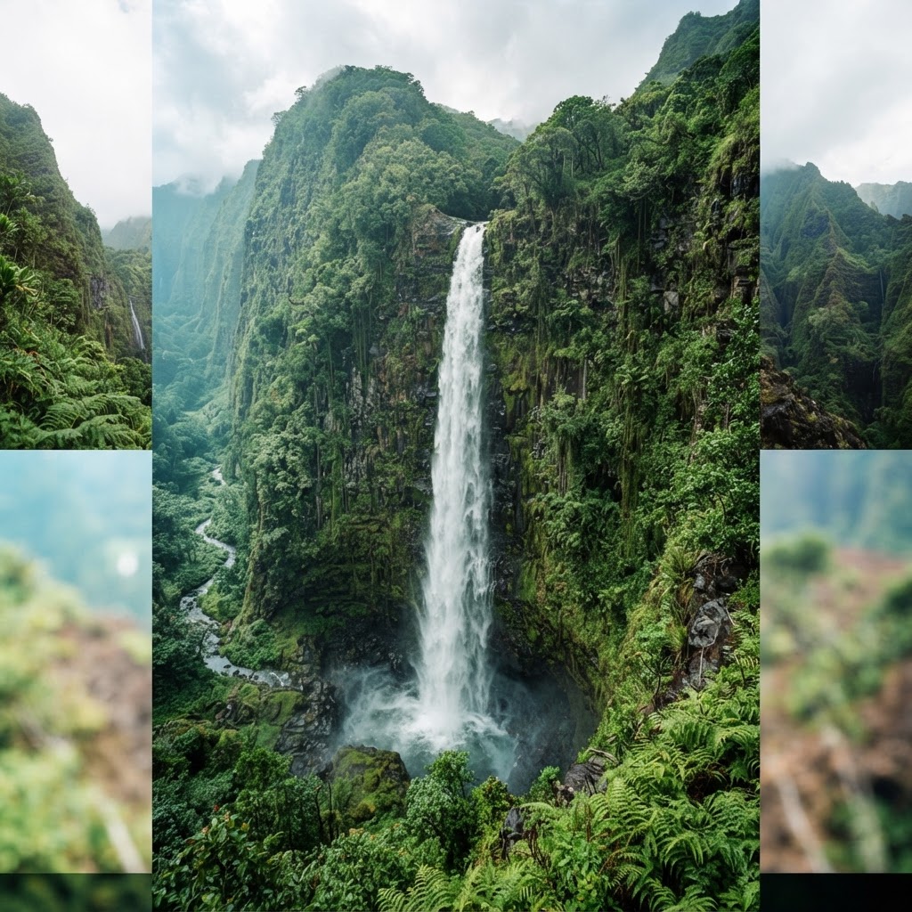 Kauai — Falls in the Green